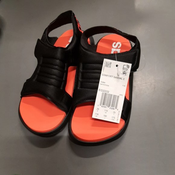Adidas Shower/Beach/Pool Velcro Sandals - Picture 1 of 6